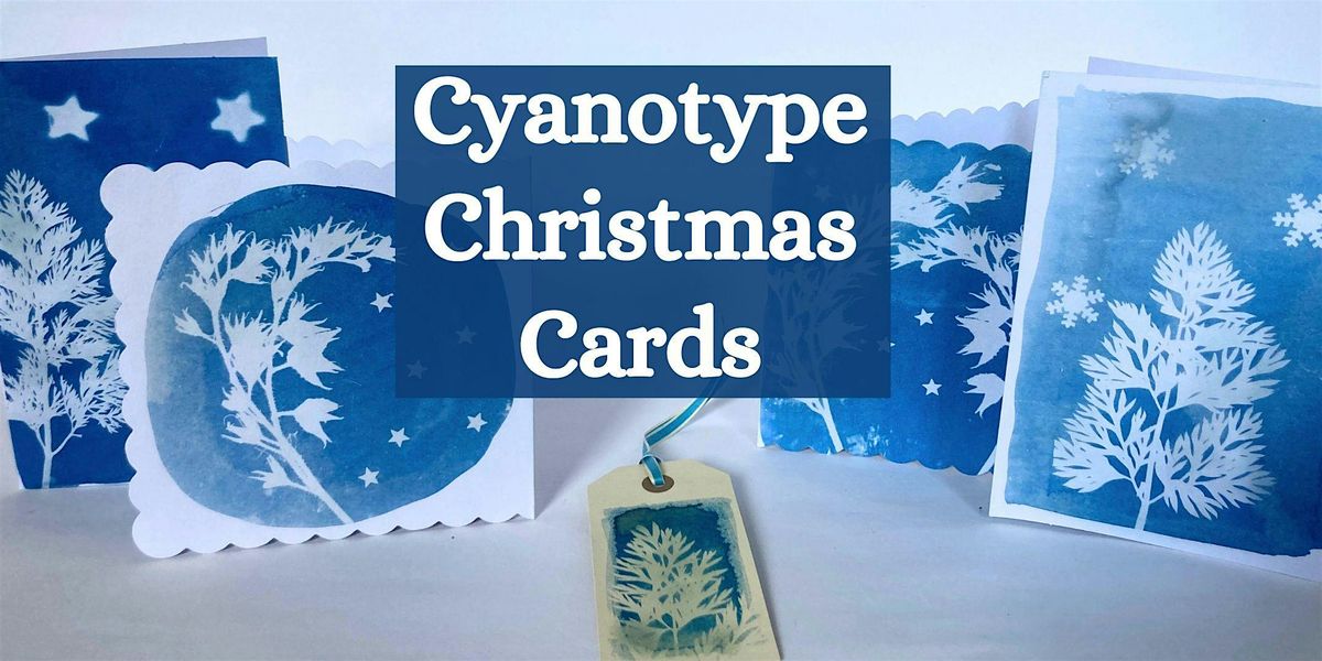 Cyanotype Christmas cards