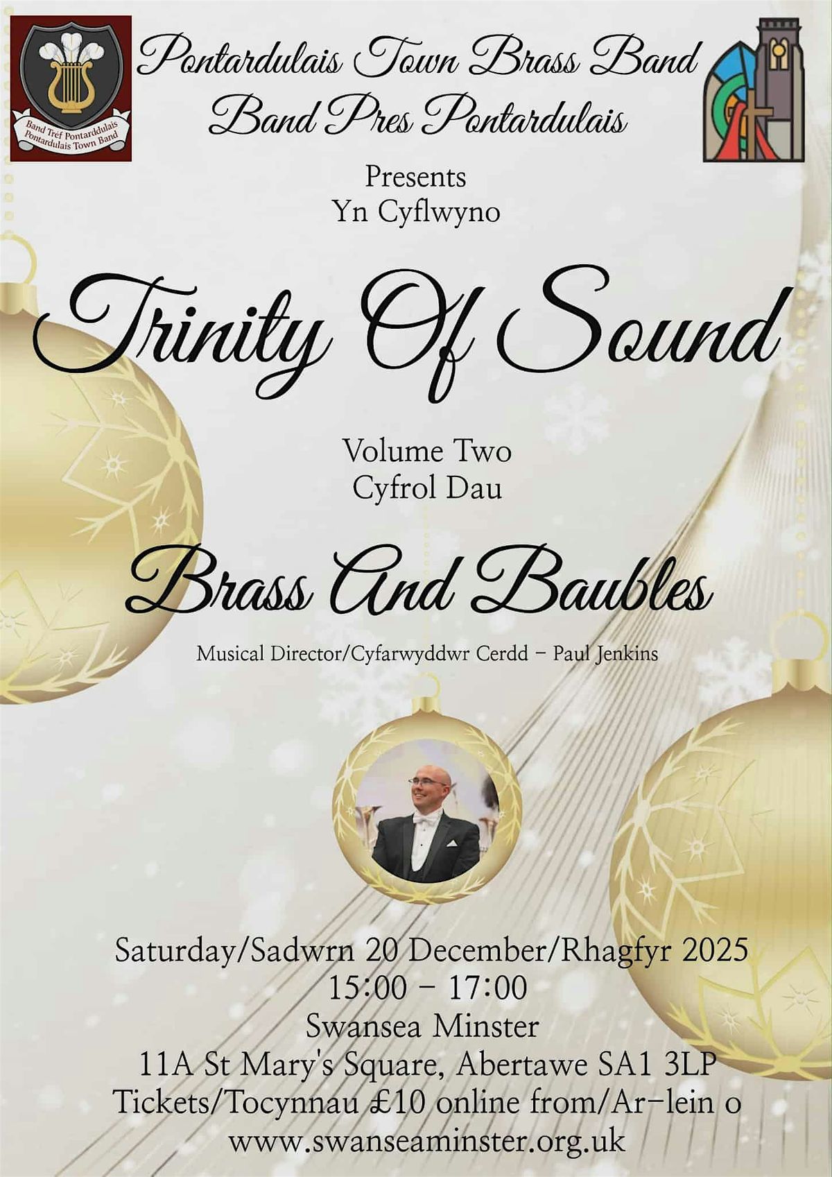 Brass & Baubles - Carols and more at the Minster - Pontardulais Brass Band