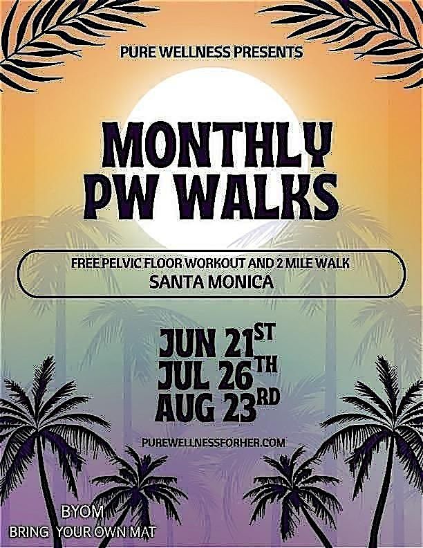 PURE WELLNESS WALK || SPRING SUMMER EDITION