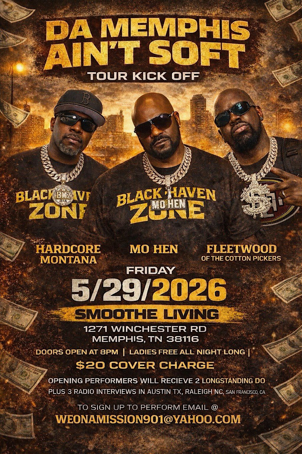 Memphis Ain\u2019t Soft Tour KickOff