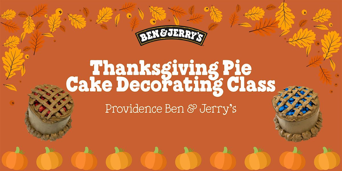 Thanksgiving Pie Cake Decorating Class Providence