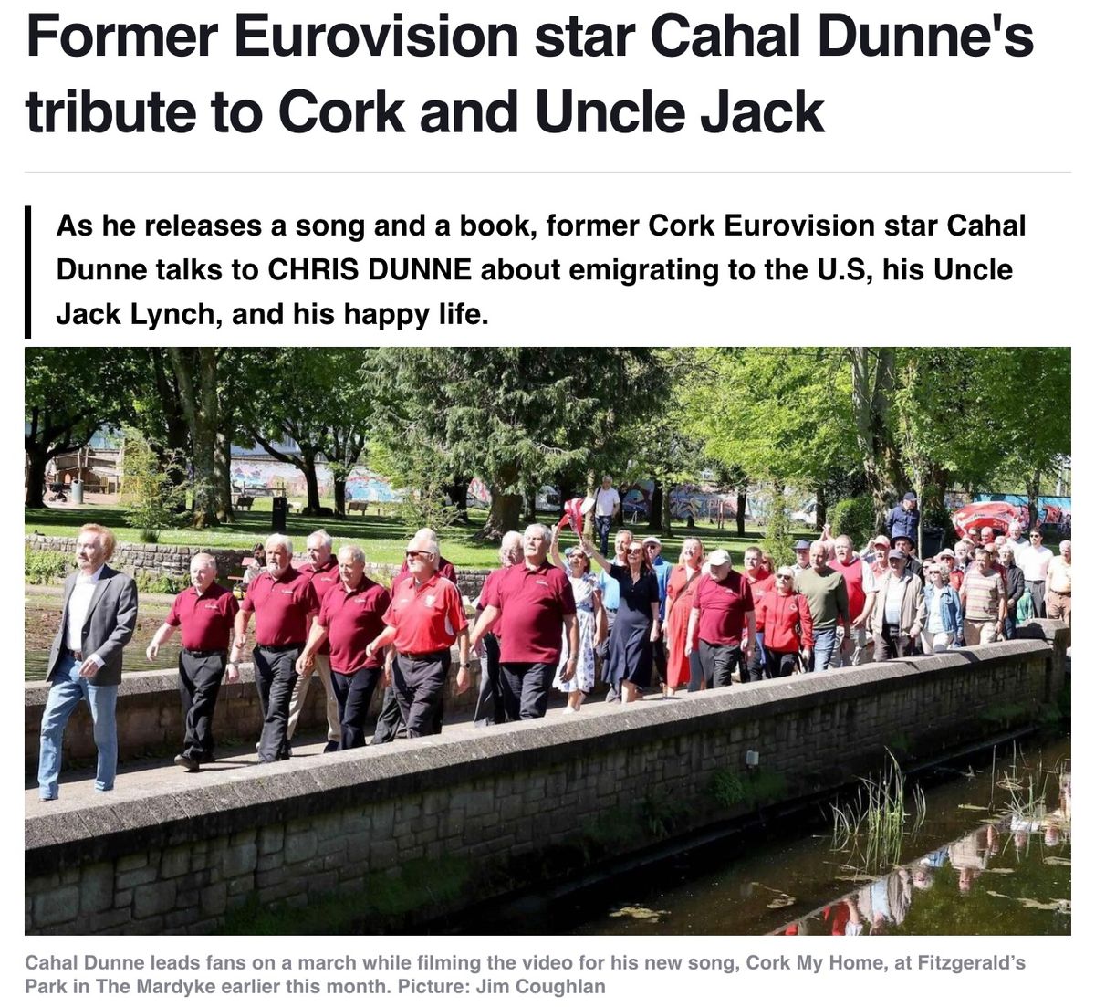 Cahal Dunne at Palace Theatre Greensburg