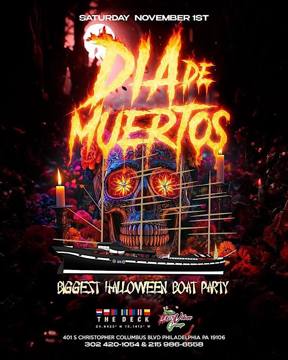 Blue Glove Presents: DIA DE MUERTOS HALLOWEEN BOAT PARTY 2025 | MOSHULU