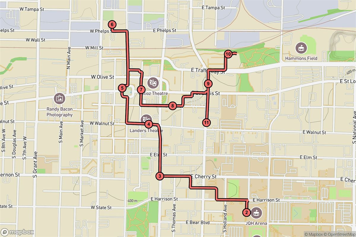 Springfield Audio Tour: Echoes of Elegance & Entertainment