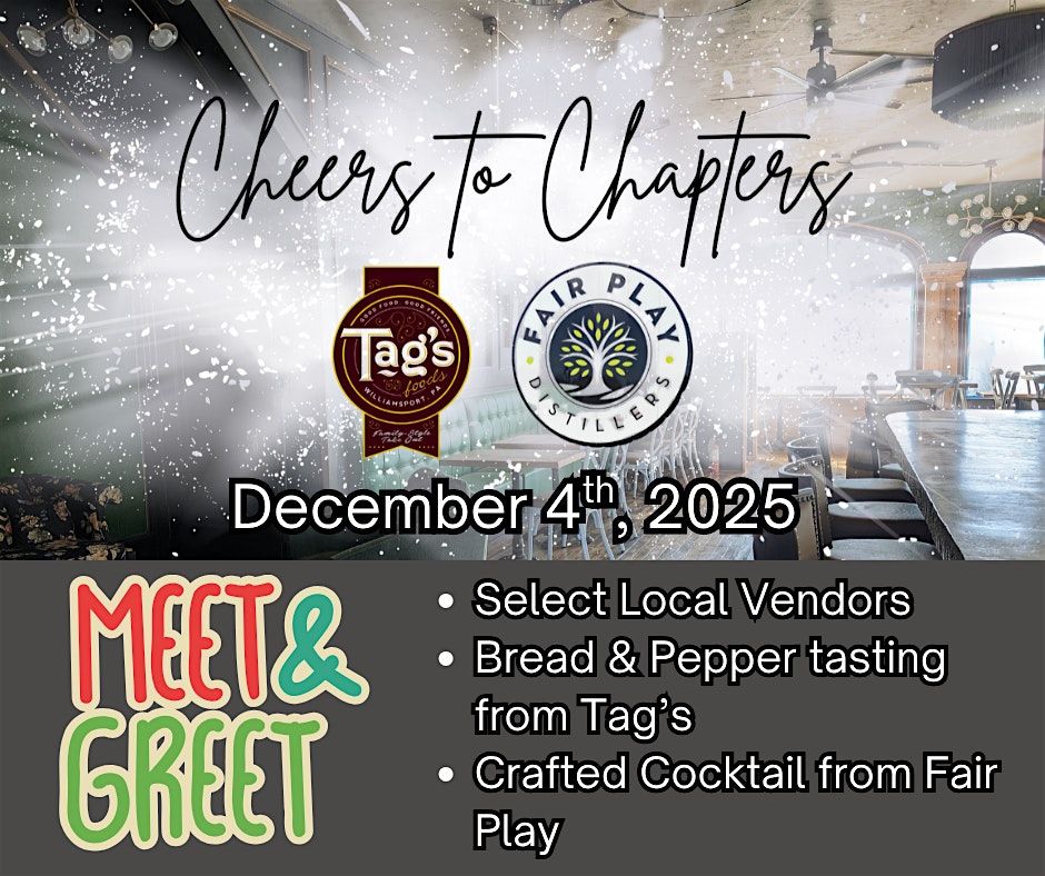 Cheers to Chapters December Meet & Greet