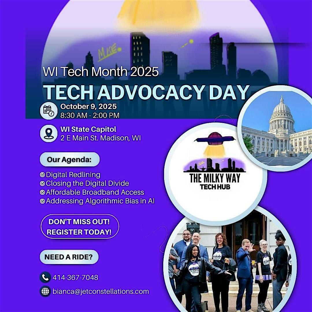 Tech Advocacy Day at the Wisconsin State Capitol