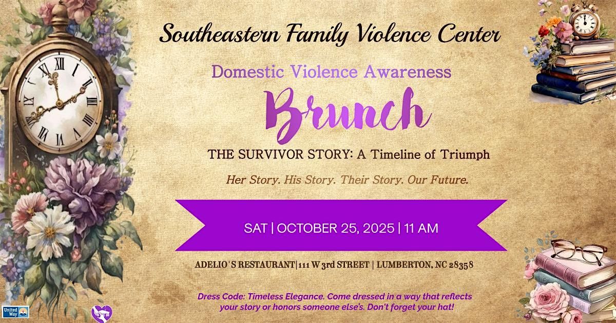 Southeastern Family Violence Center Domestic Violence Awareness Brunch 2025