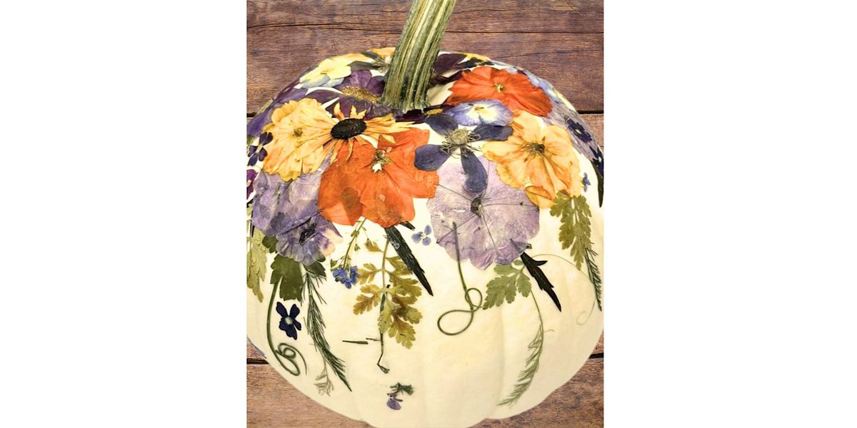 Parlour Wines, Seattle -Pressed Floral Pumpkin
