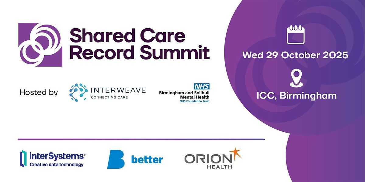 Shared Care Record Summit 2025