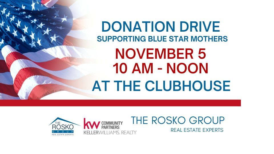 2022 Donation Drive Supporting Blue Star Mothers Care Packages