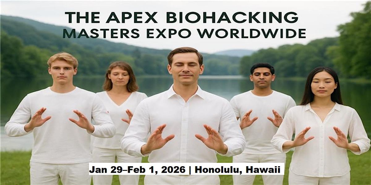 Apex Biohacking Masters Expos in Honolulu, Hawaii
