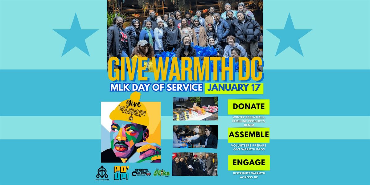 GIVE WARMTH DC: 4th Annual MLK Day of Service