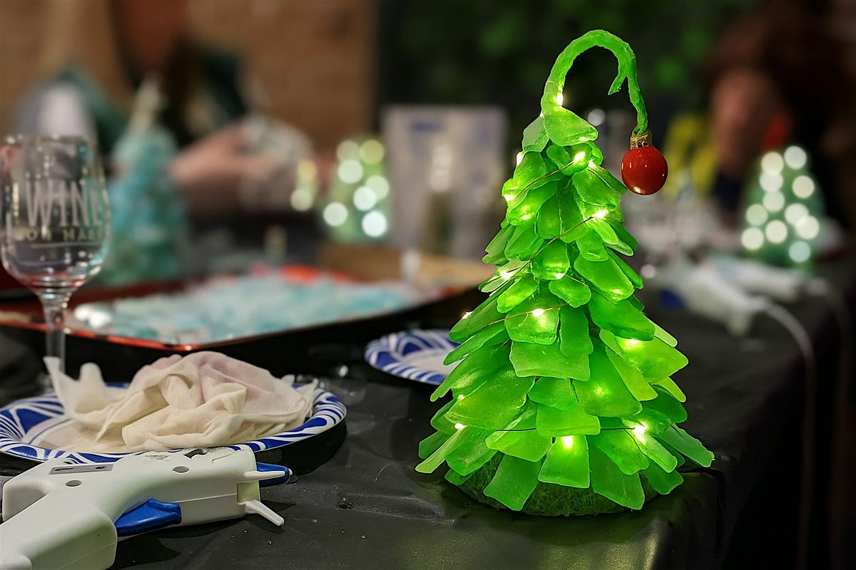 GRINCHY Seaglass Christmas Tree & Wine Tasting: Tuesday December 9
