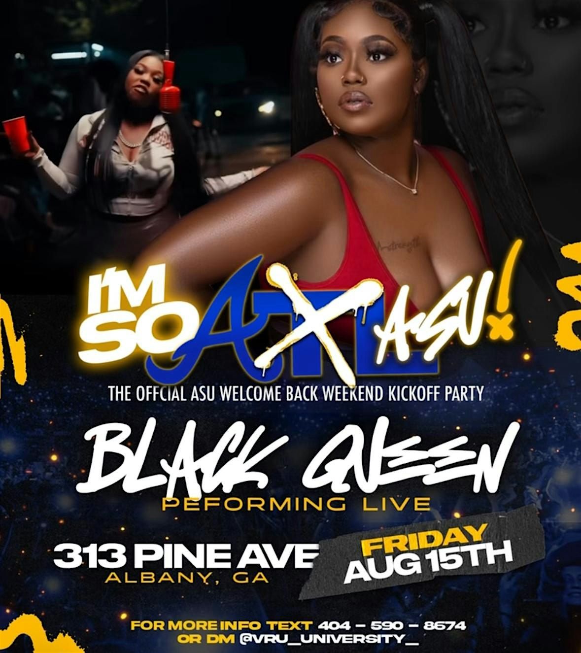 I\u2019m So ASU ft Black Queen performing live