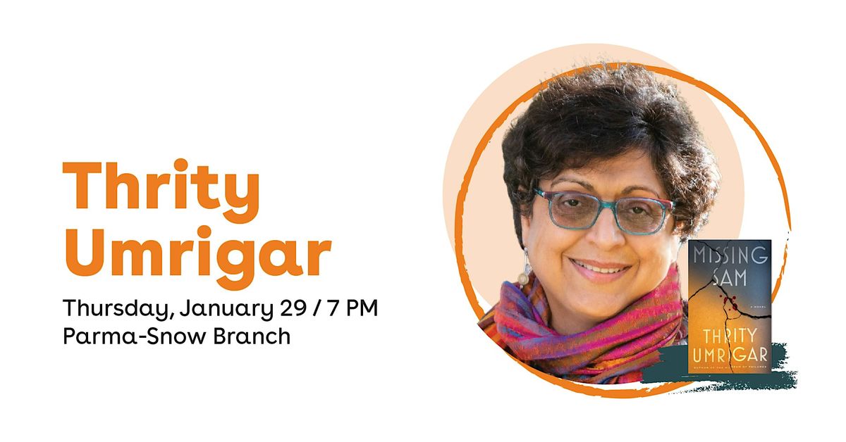 Thrity Umrigar VIP Ticket