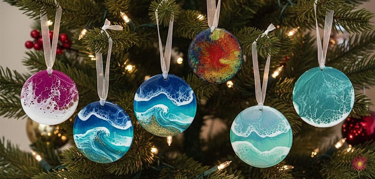 Reserve Your Spot: Holiday Resin Ornament Class at The Pour Haus