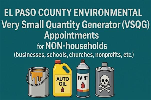 November 19, 2025: Very Small Quantity Generator (VSQG) Hazardous Waste