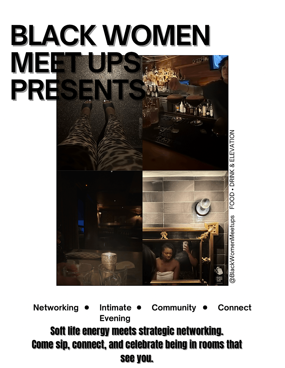 Black Women Meet Ups: Sip & Connect