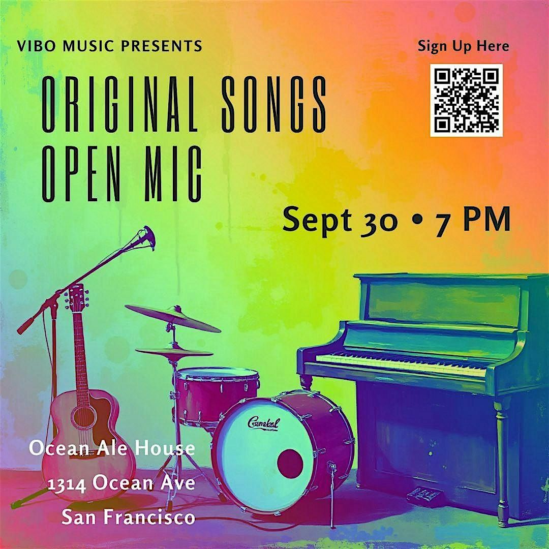 Original Songs Open Mic Night (September 2025)