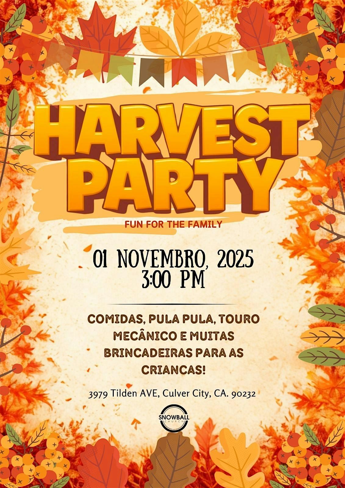 Festa da Colheita - Harvest Party