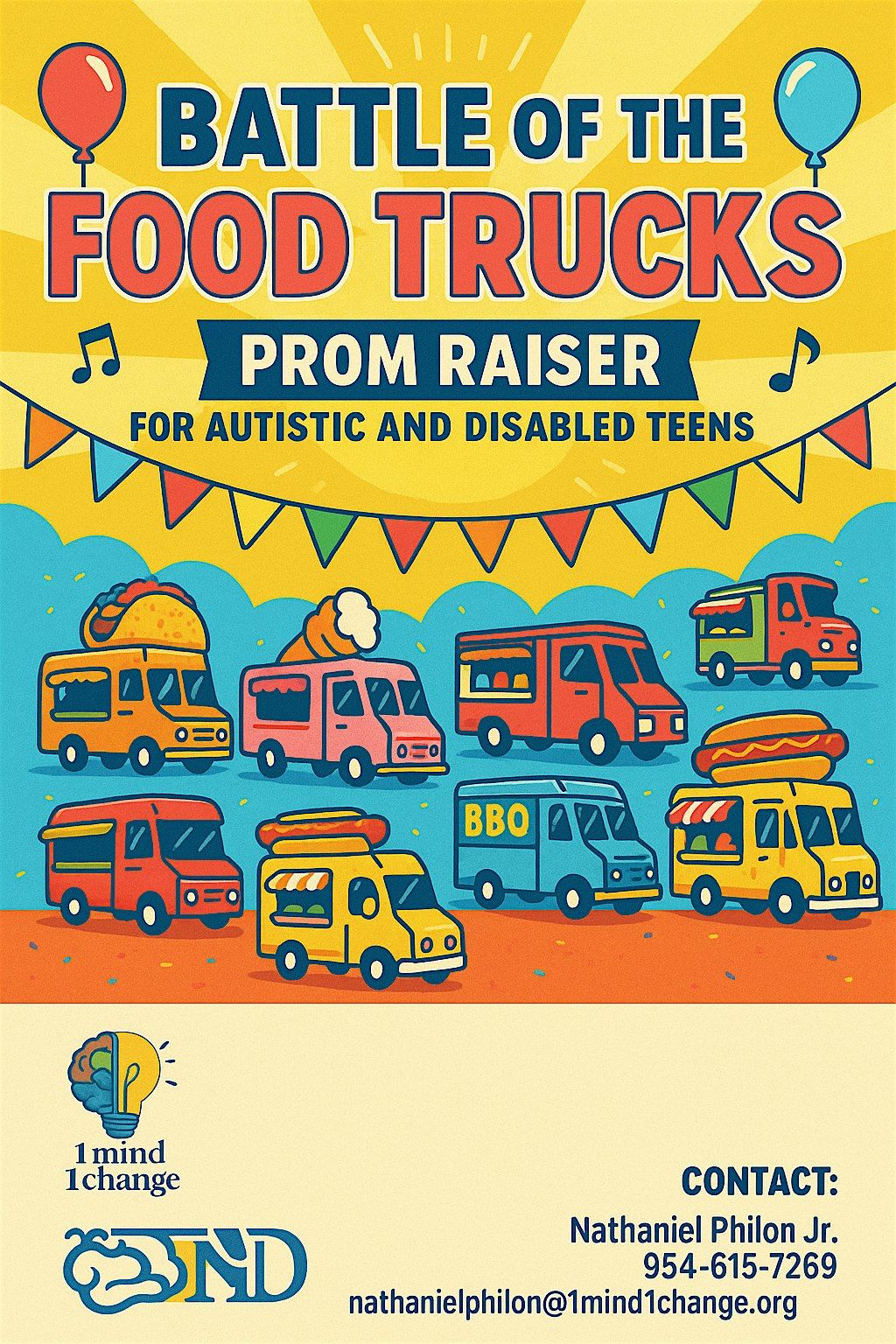 BATTLE OF THE FOOD TRUCKS: PROM RAISER FOR AUTISTIC AND DISABLE TEENS