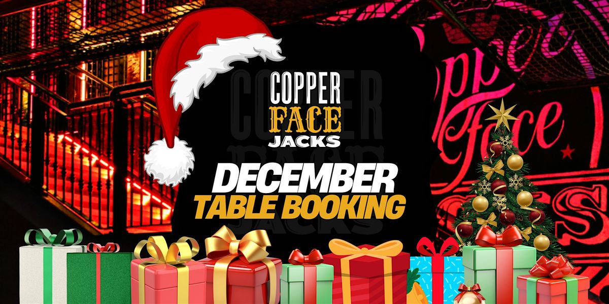 December  Table booking