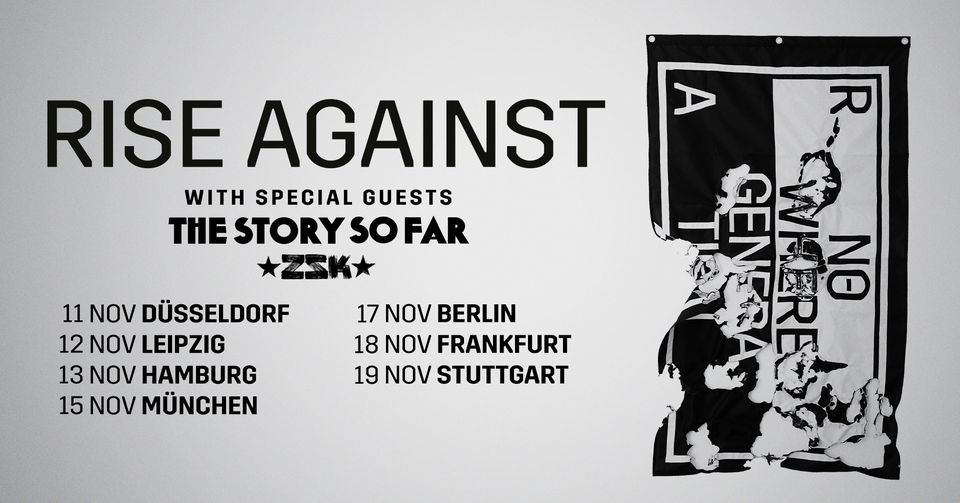 RISE AGAINST NOWHERE GENERATION TOUR 2022 BERLIN MaxSchmeling