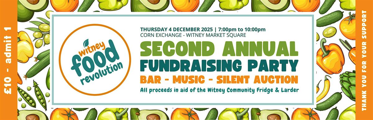 2nd Annual WFR Fundraising Party