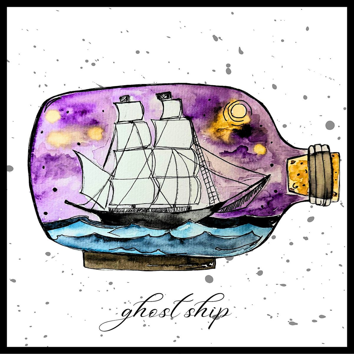 Ghost Ship in a Bottle Old York Historical
