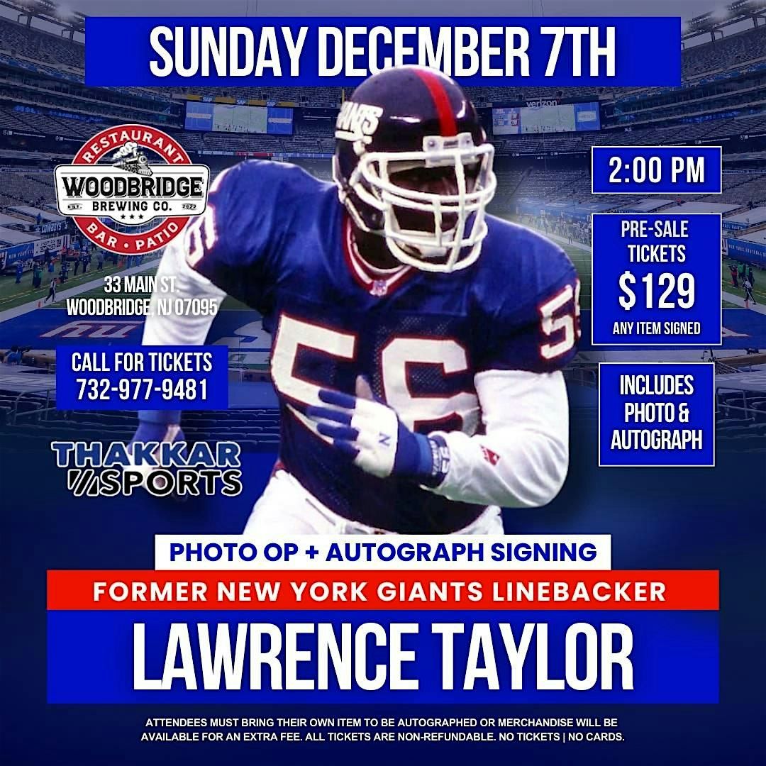New York Giants Lawrence Taylor