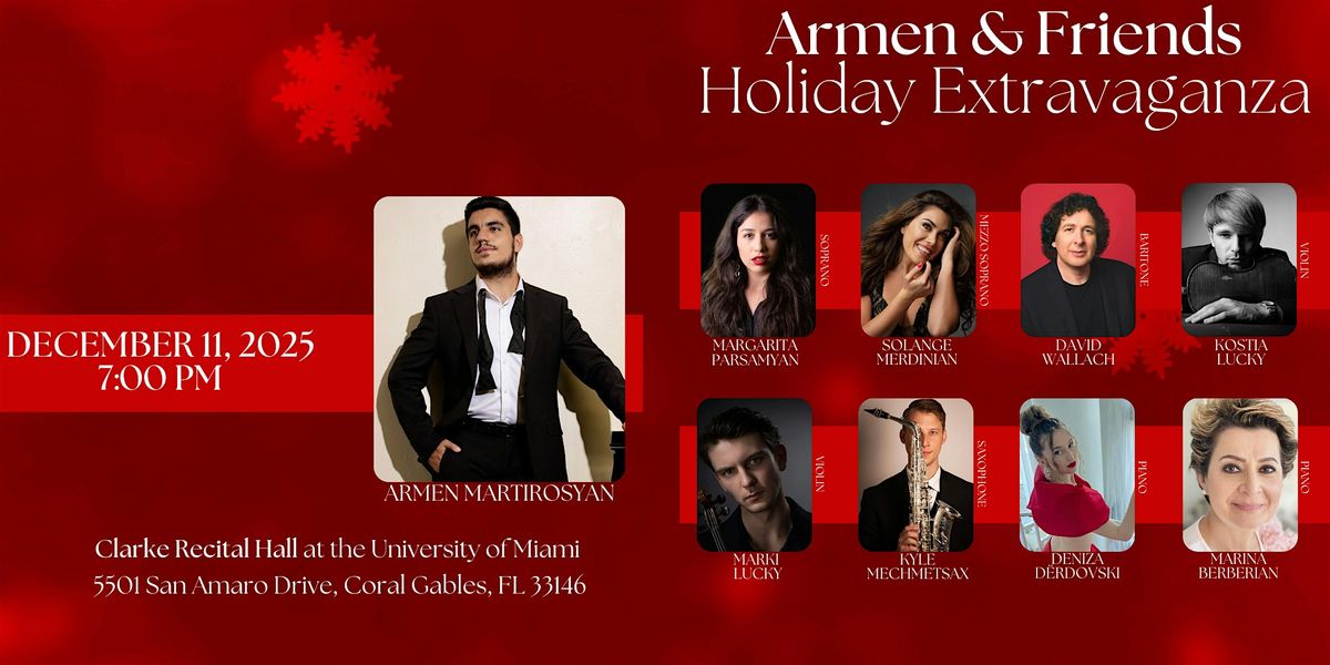 Armen & Friends: Holiday Extravaganza