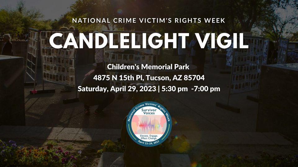 Candlelight Vigil National Crime Victims Rights Week Children's