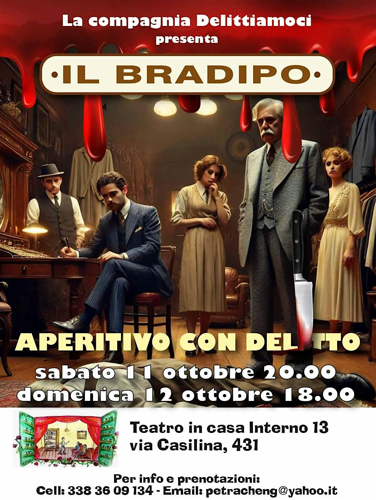 Aperitivo con delitto "Il bradipo"