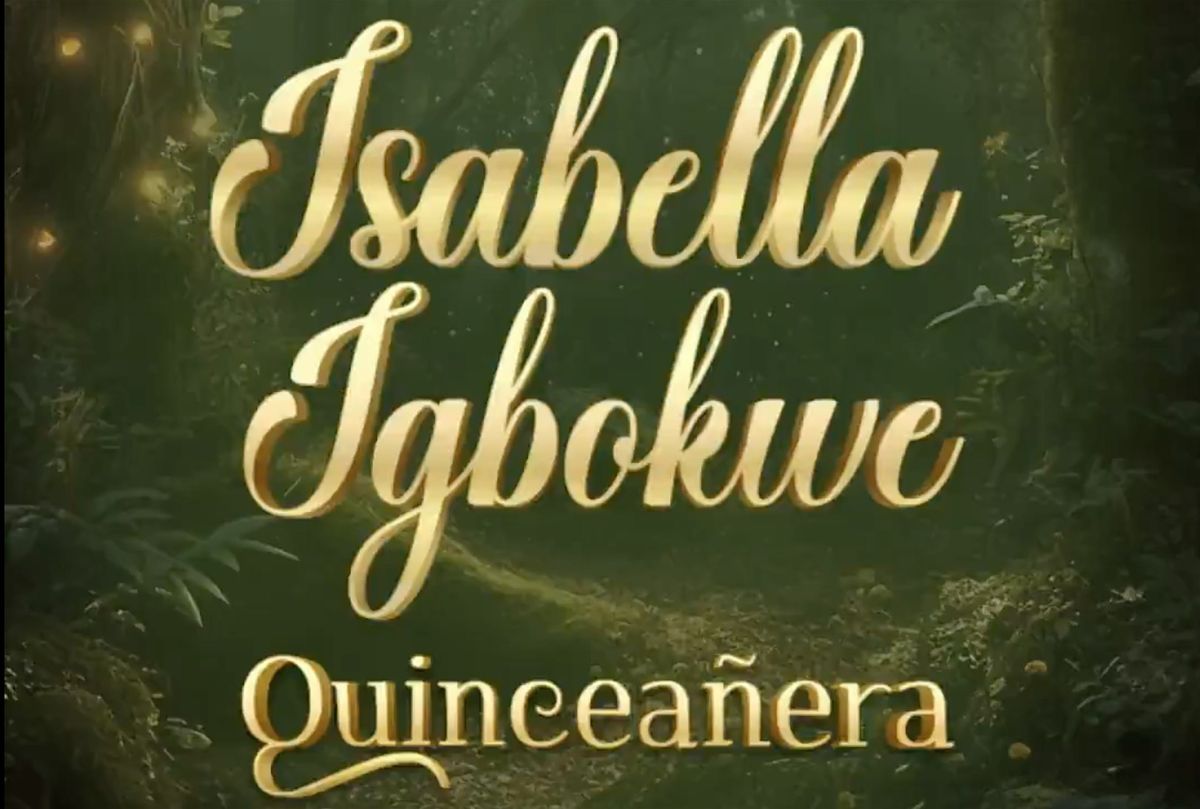 ISABELLA XV -  Mass 1pm - Venue 5pm