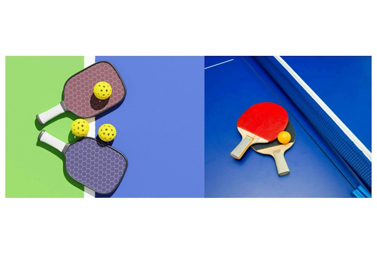 Pickleball and Table-Tennis Pay & Play (Tuesdays)