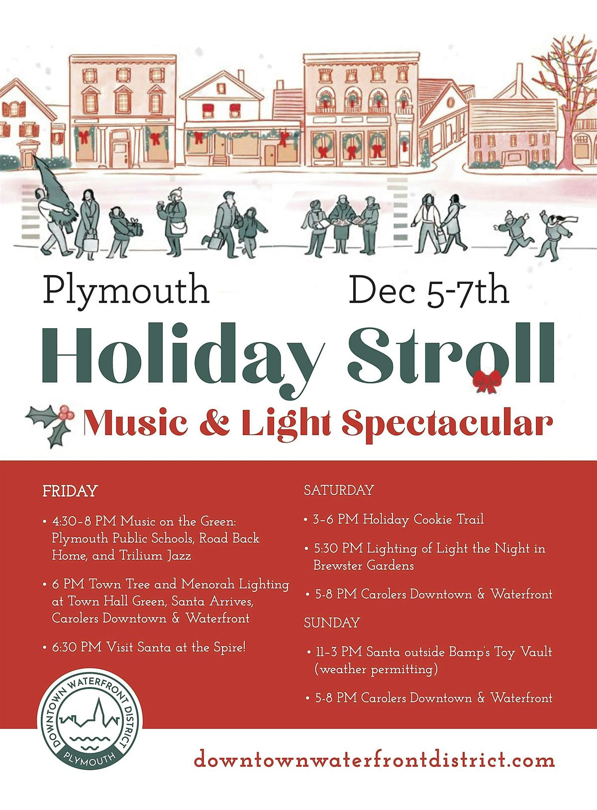 Plymouth Holiday Stroll - Cookie Trail