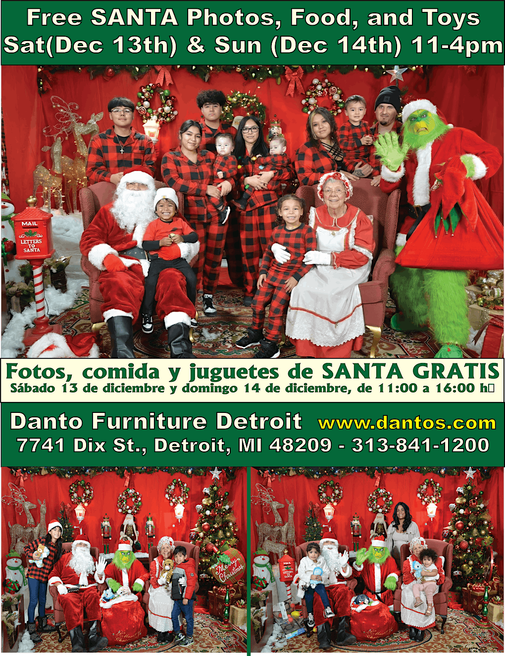 12th Annual Merry Christmas w Santa Event