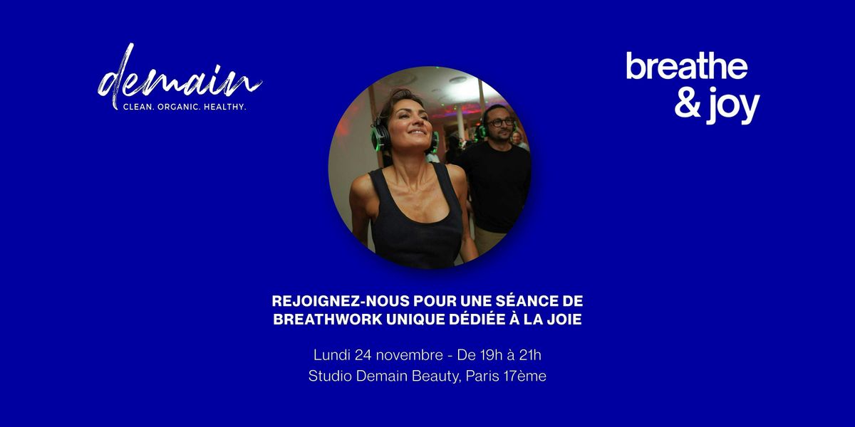 Breathwork : activez votre joie avec Breathe & Joy