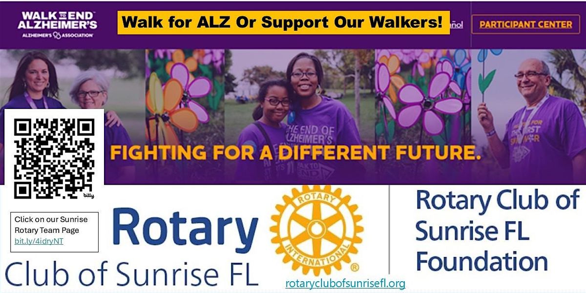 Walk Or Support Our Walkers for Alzheimer's Association, At Nova University
