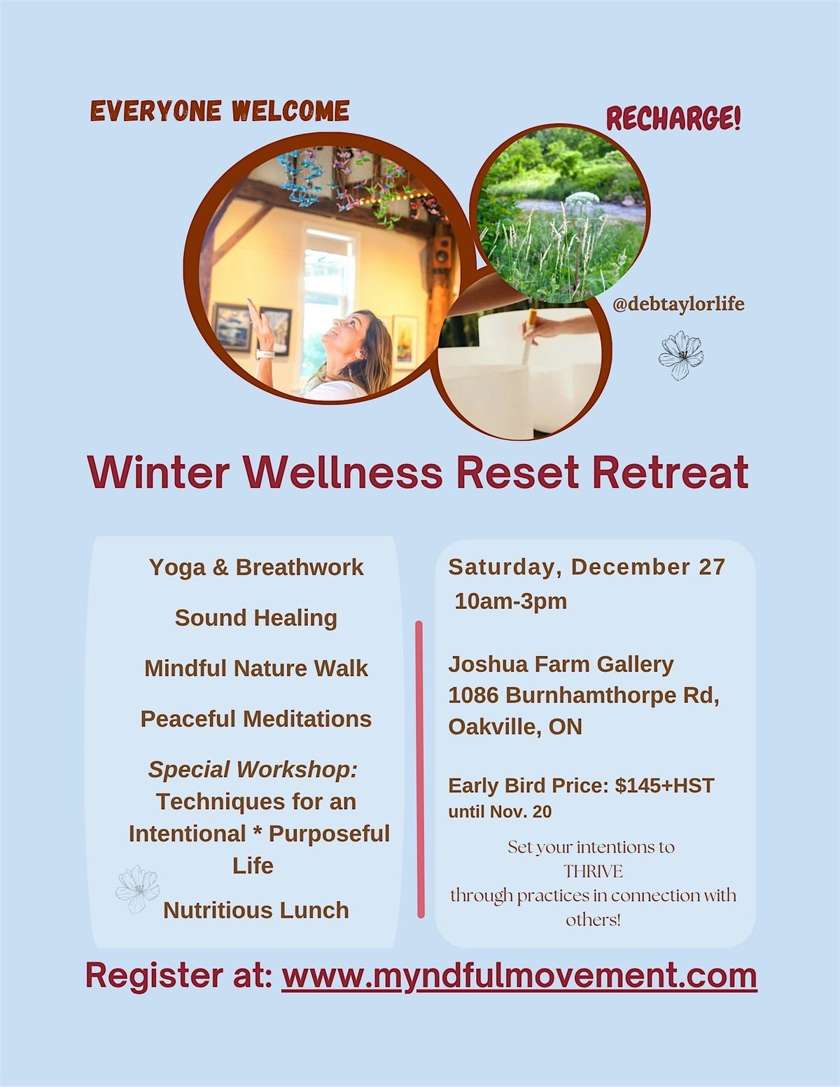 Winter Wellness Reset Retreat Day