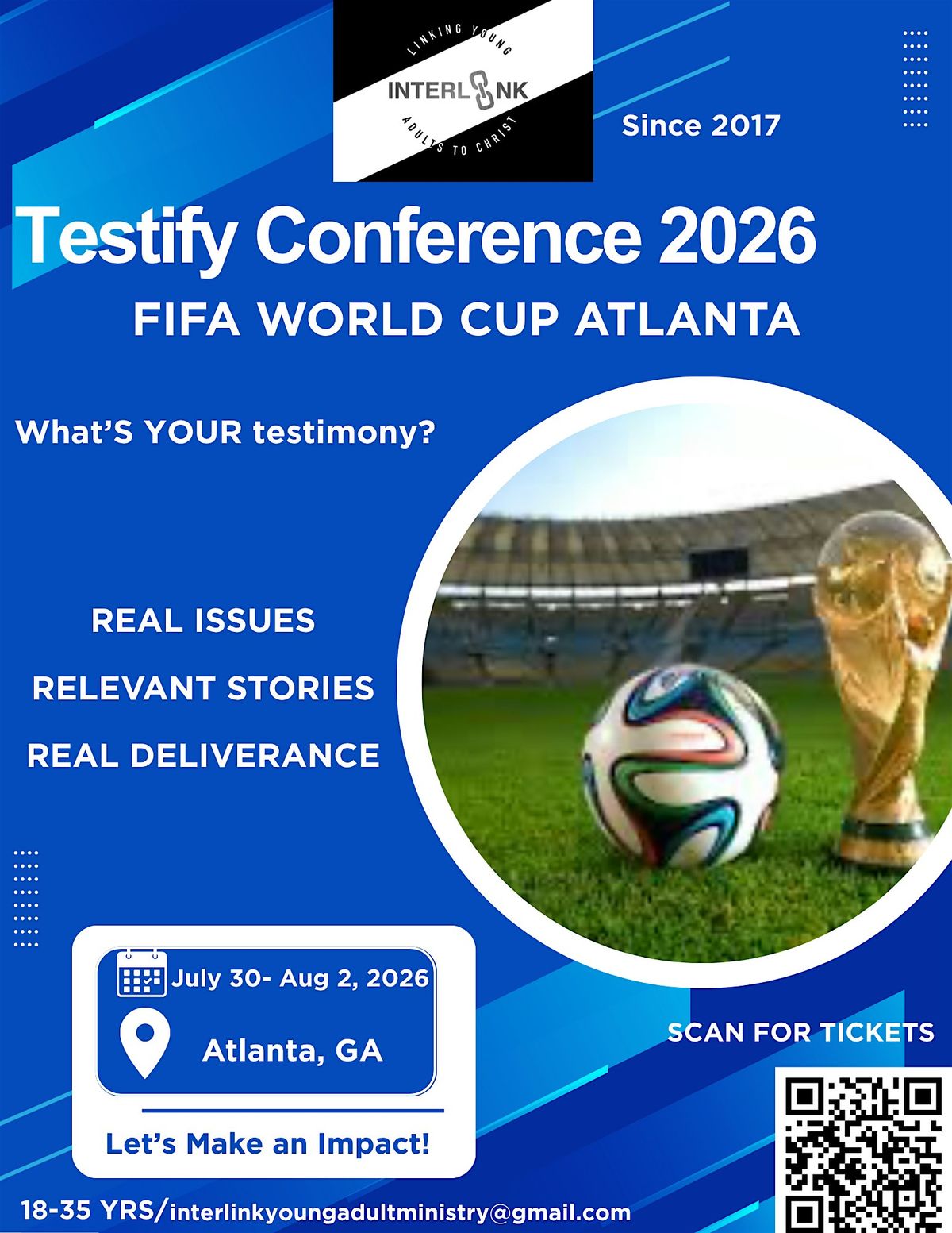 Testify Conference 2026 Registration Ticket: July 30- August 2, 2026