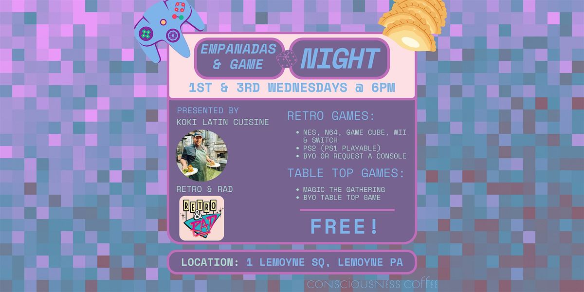 empanadas & game night