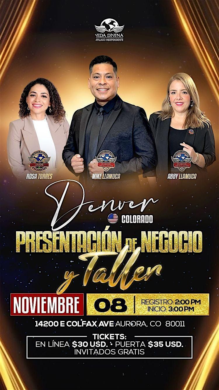 Presentaci\u00f3n de negocios y taller