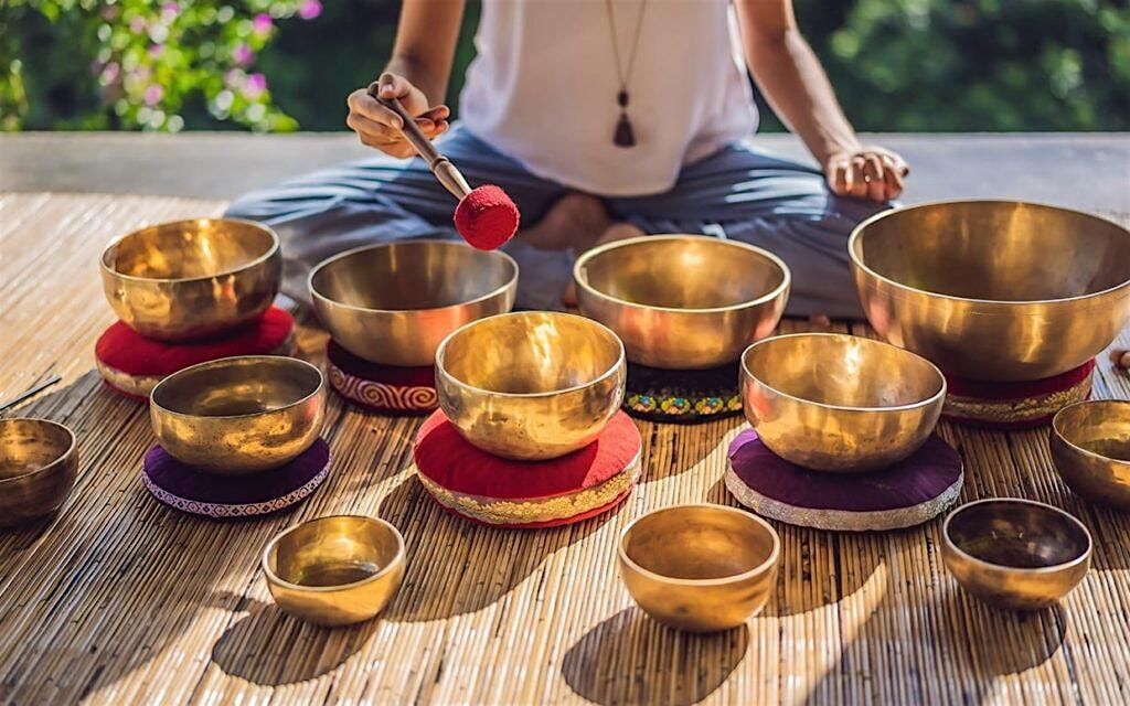 Sound Bath Meditation in the Garden