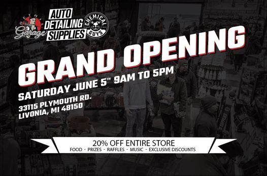 Detail Garage Livonia: Grand Opening!