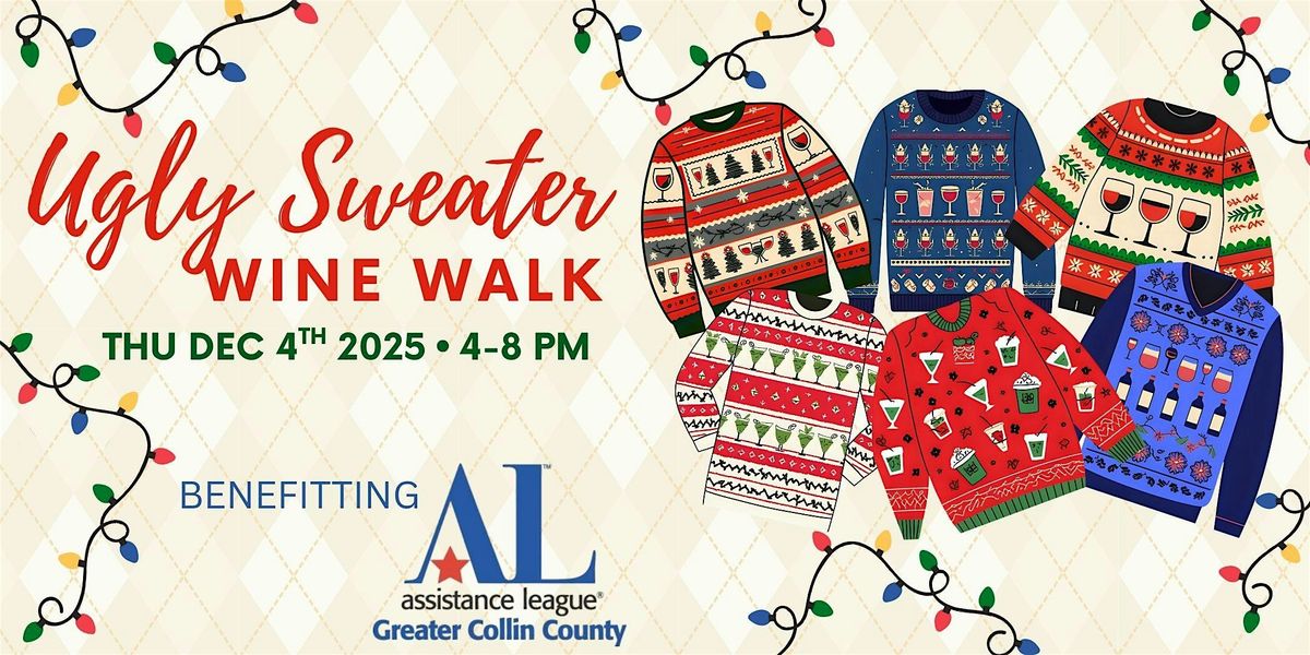 Ugly Sweater Wine Walk
