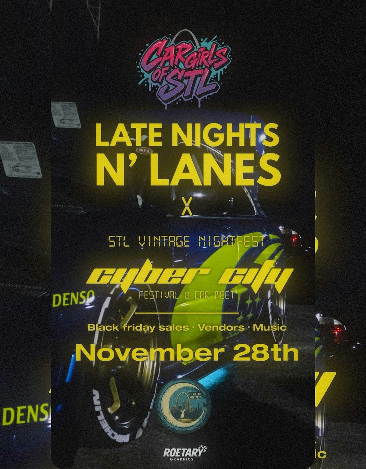 STL VINTAGE NIGHTFEST CYBERCITY