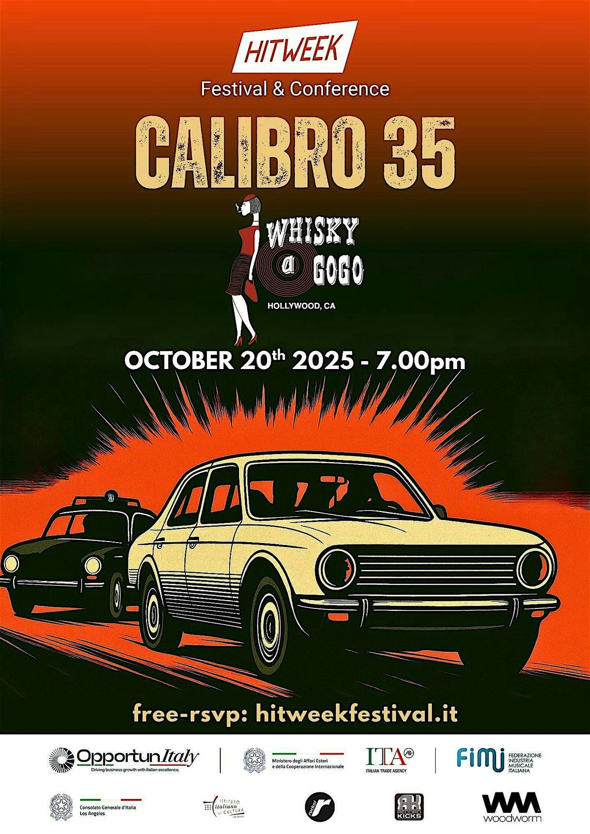 Hit Week Festival & Conference Presents CALIBRO 35