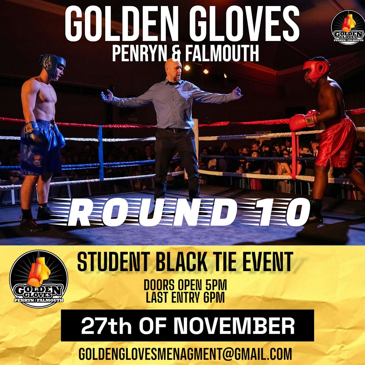 Golden Gloves Penryn Falmouth Round 10