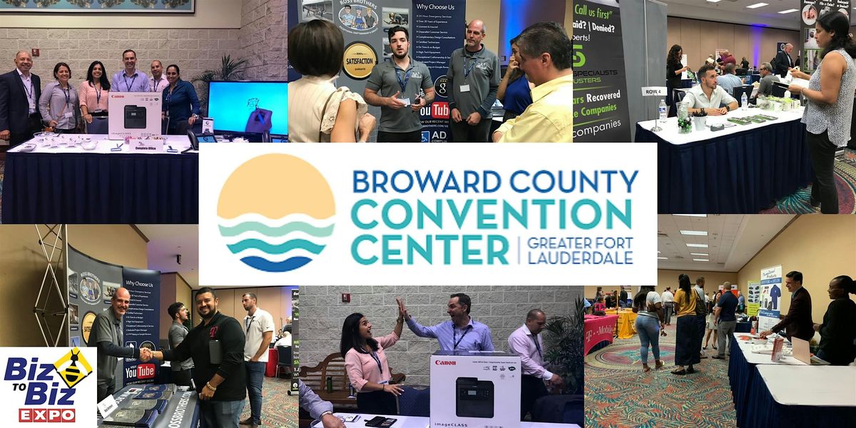 FREE TICKETS Business Expo November 19th - Broward Convention